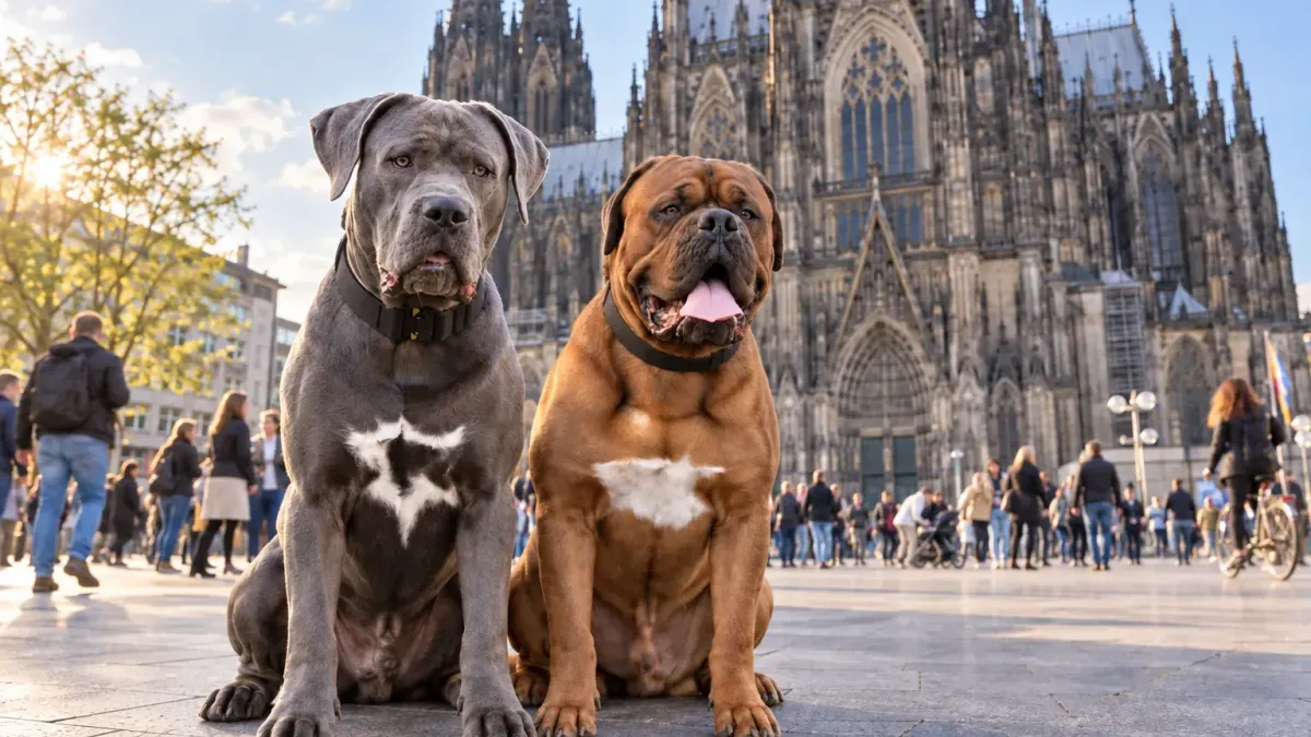Rocky und Apollo mitten in Köln