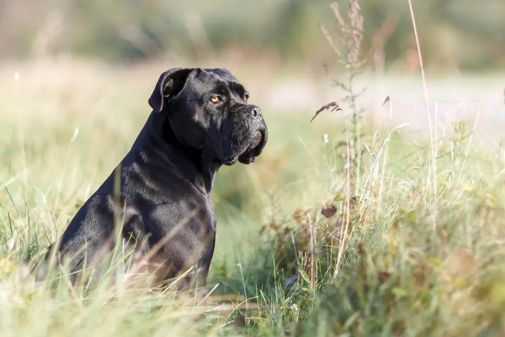 Cane Corso im Porträt
