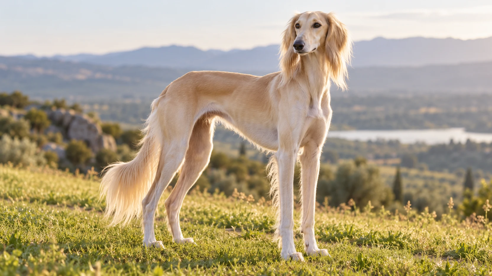 Saluki im Rasseportrait: Charakter, Haltung und Besonderheiten