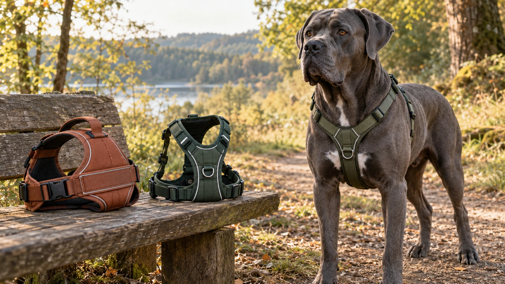 Hundegeschirr im Detail